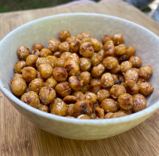 BBQ Fried Chickpeas