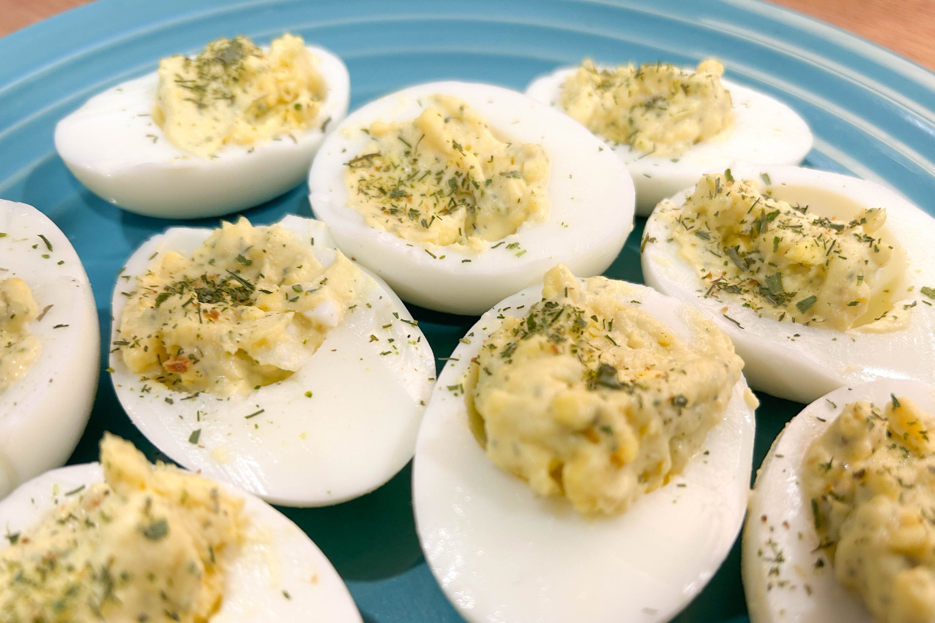 Herbalicious Deviled Eggs