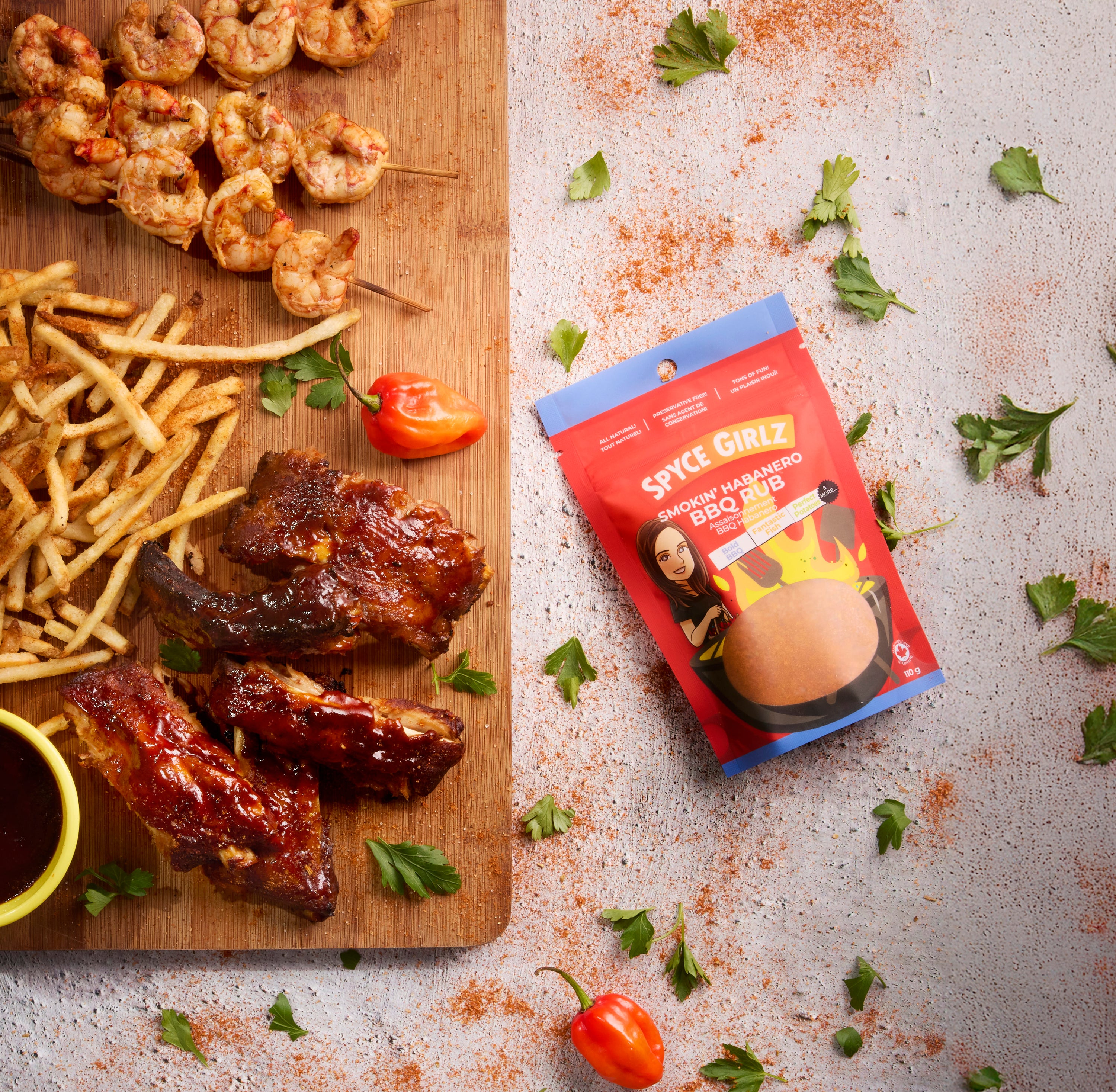 Smokin' Habanero BBQ Rub