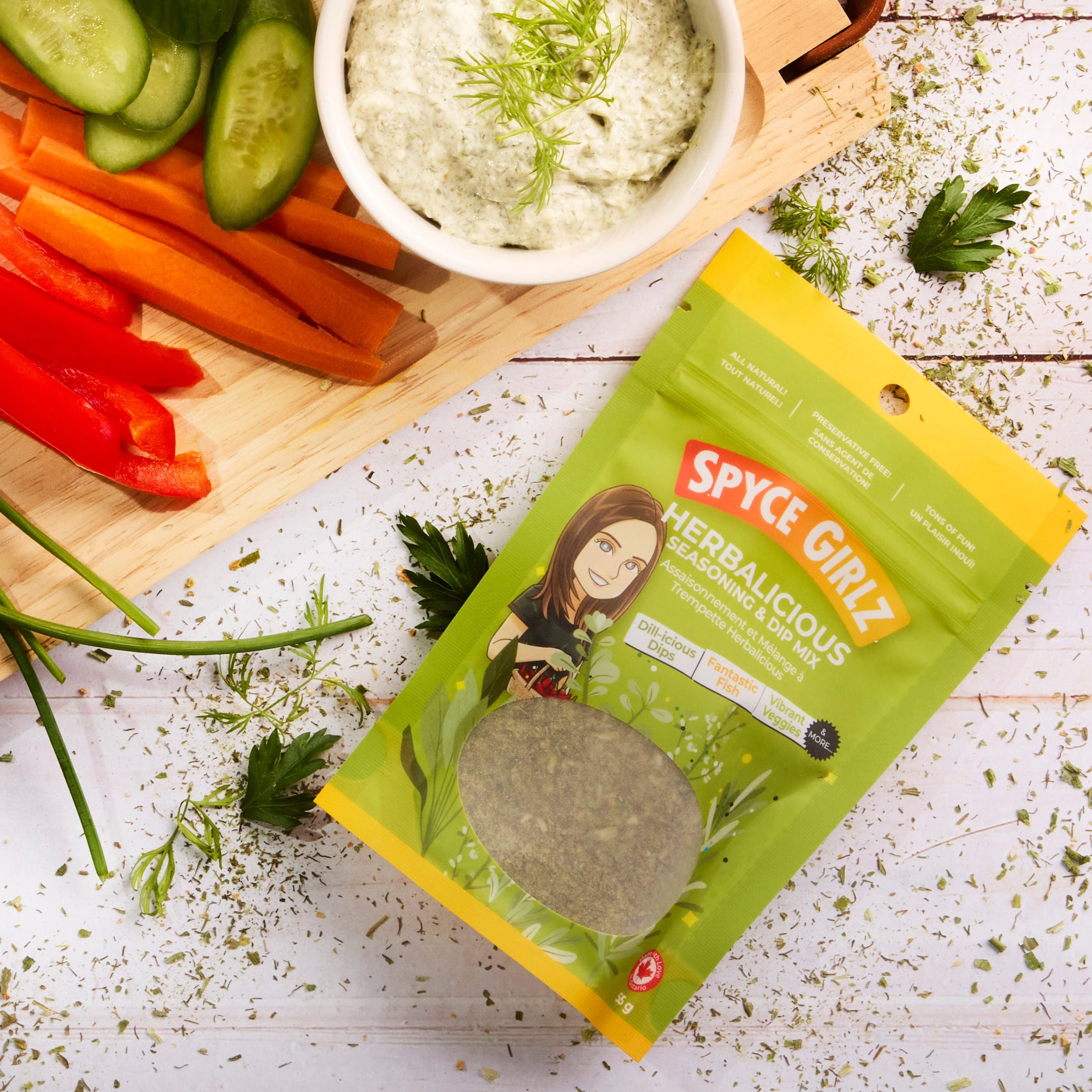 Herbalicious Seasoning & Dip Mix