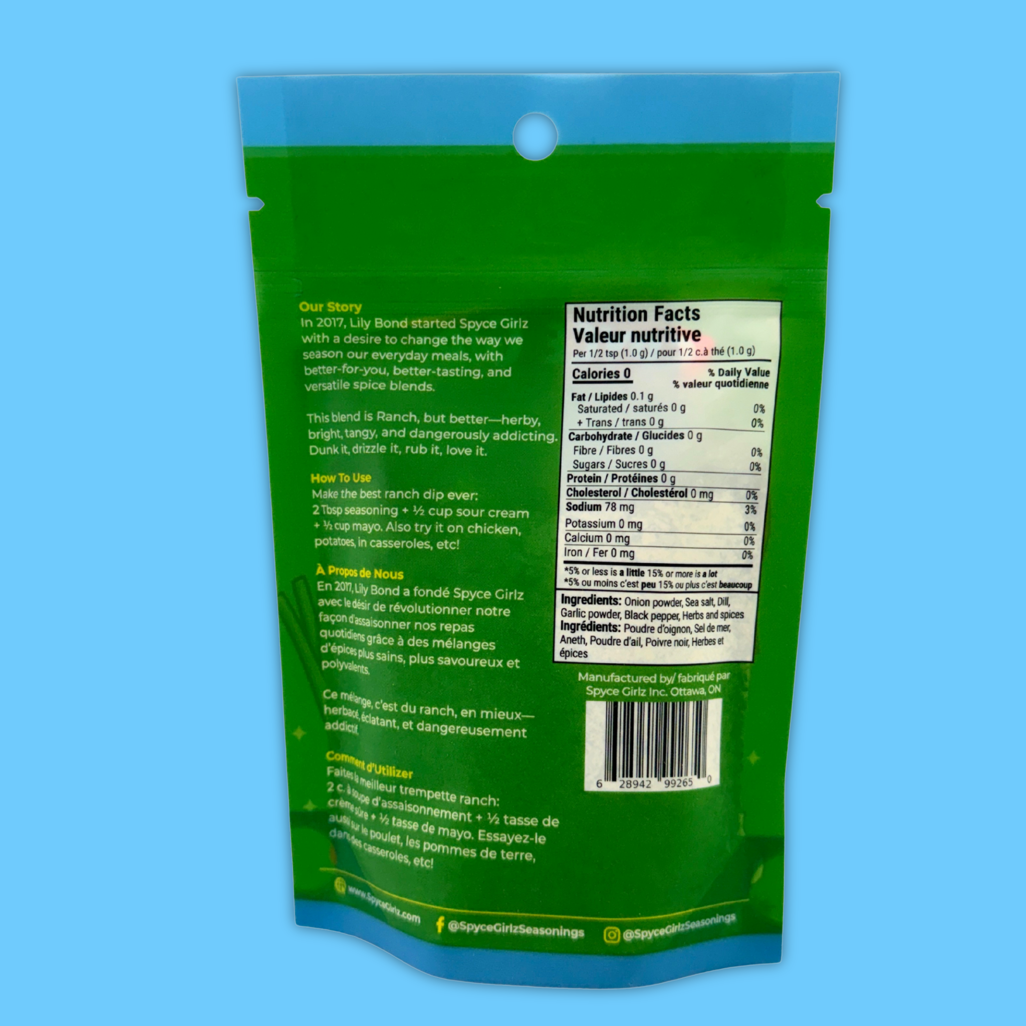 Ridiculously Good Ranch Seasoning & Dip Mix