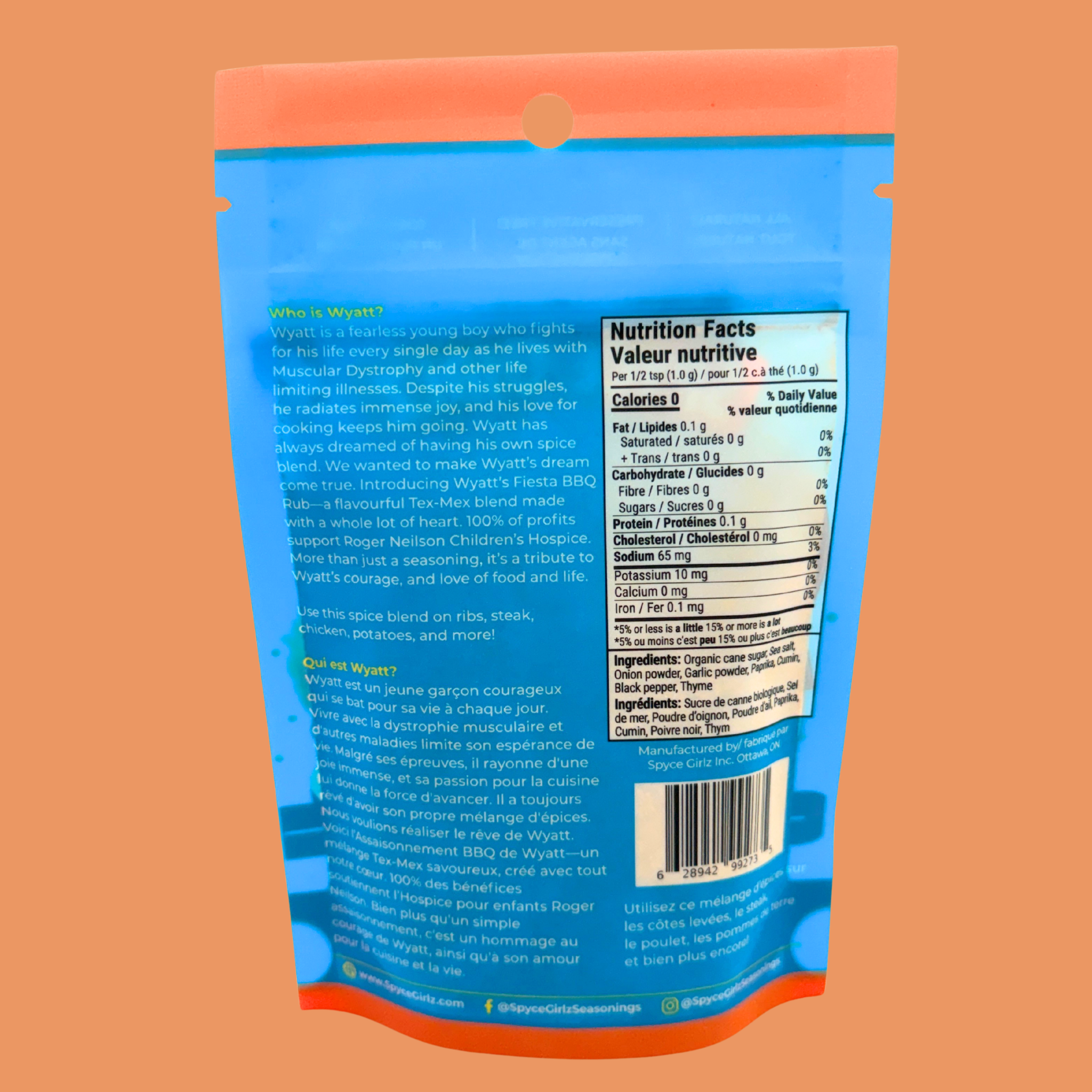 Wyatt’s Fiesta BBQ Rub