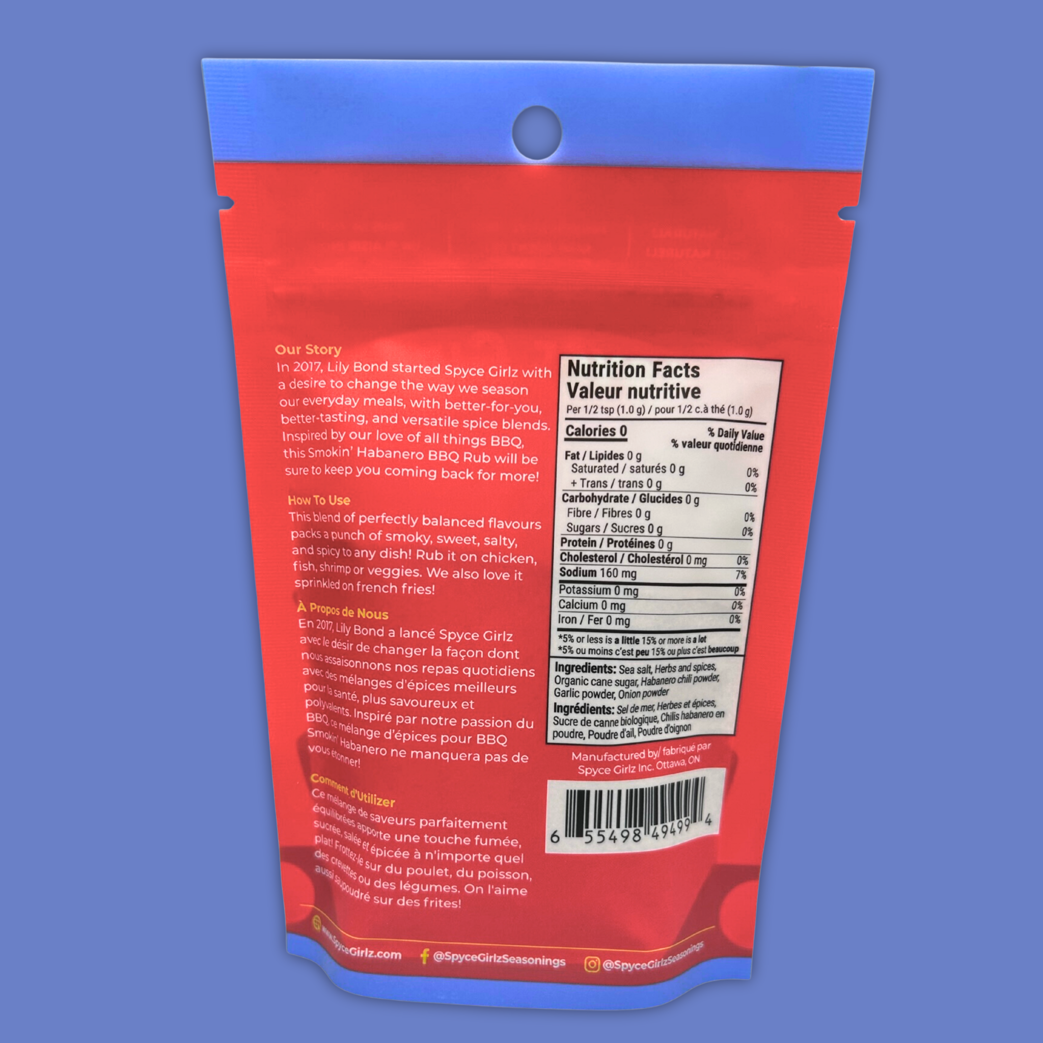 Smokin' Habanero BBQ Rub