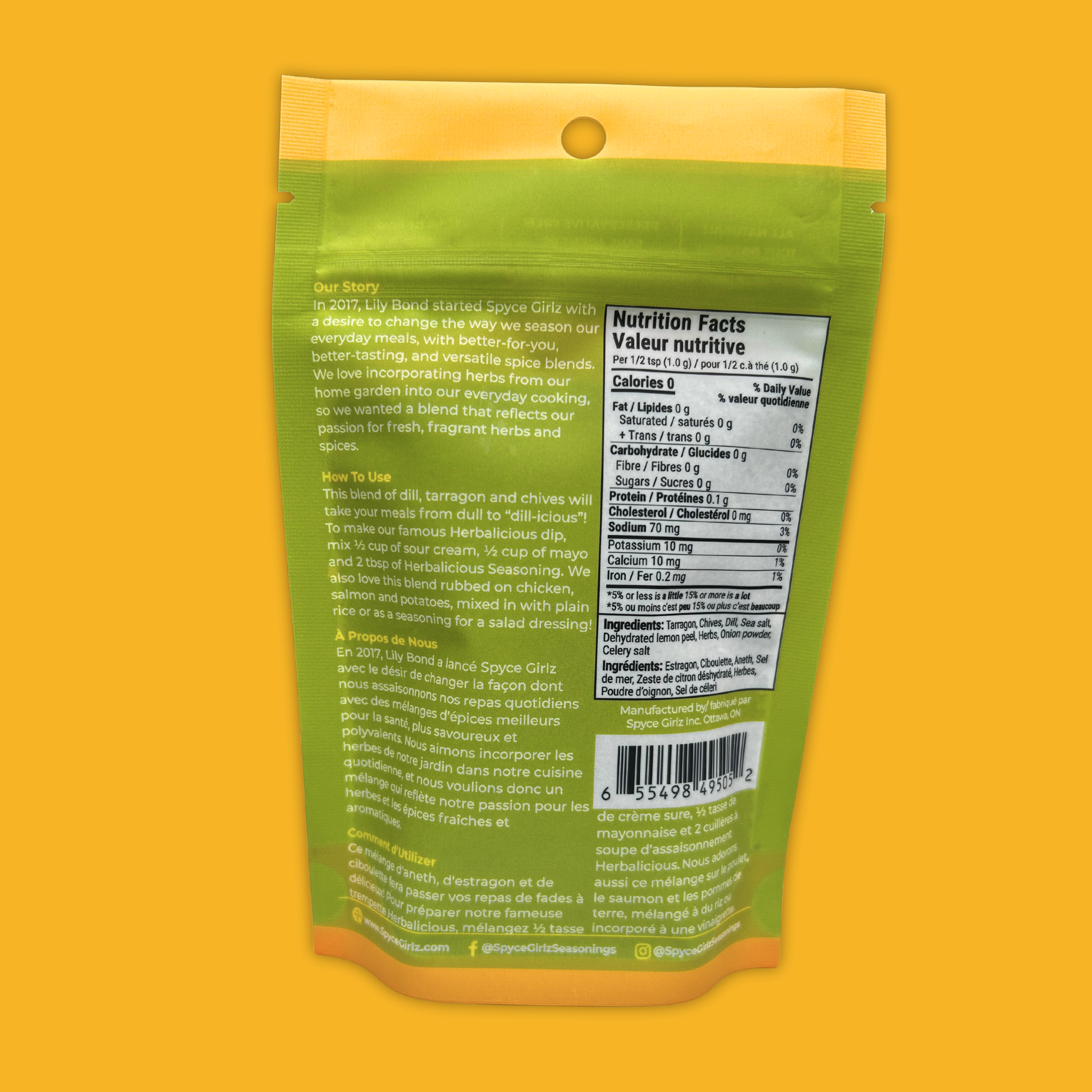 Herbalicious Seasoning & Dip Mix